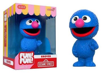 Super7 - FUN! FUN! - Sesame Street - Grover (Wave 01) - 18, Verzenden, Nieuw