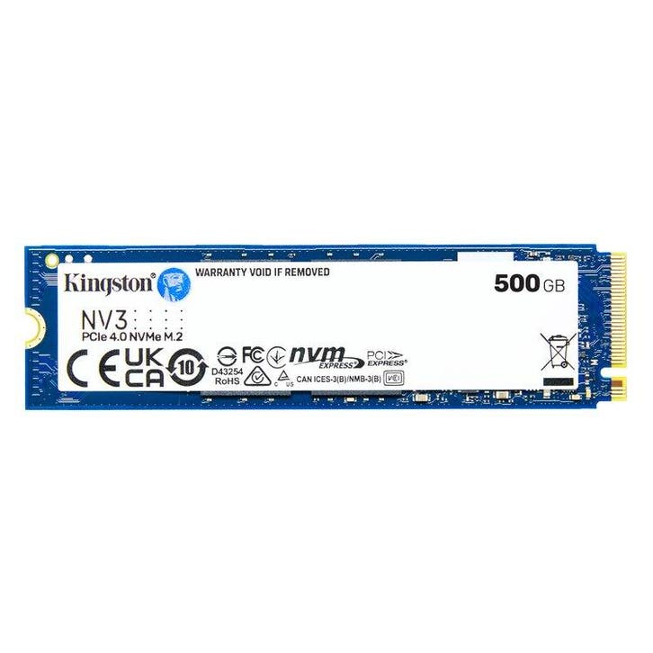 Kingston NV3 M.2 2280 PCIe 4.0 500GB SSD, Computers en Software, Harde schijven, Verzenden
