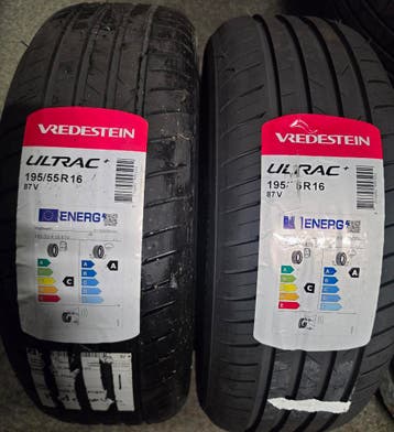 195/55r16 87V Vredestein ultrac+ . 2 nieuwe banden, Auto-onderdelen, Banden en Velgen, Ophalen, 16 inch, Nieuw, Band(en)