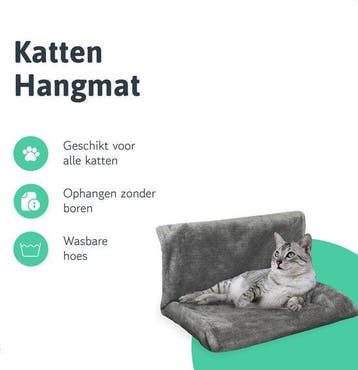 2dekans | LBB Katten Hangmat voor Radiator - Mand en bed -, Ophalen of Verzenden, Zo goed als nieuw