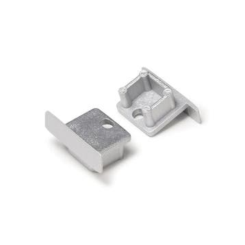END CAP MET KABELOPENING | INBOUW | SMART | 10MM | 20 STUKS, Nieuw