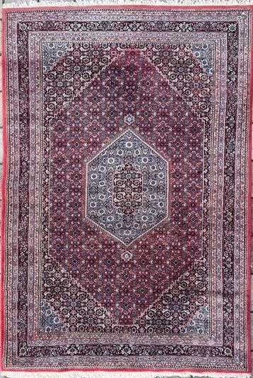 Indo Design tapijt - GEREINIGD - handgeknoopt - wol - Tapijt, Nieuw