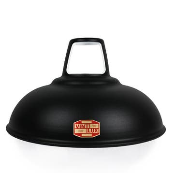 Vintlux Lampenkap 1933 Matt Black - Ø 30 cm - E27, Nieuw