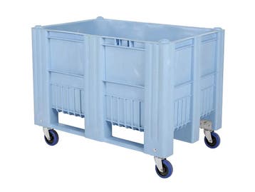 Verrijdbare CB1 palletbox - 1200 x 800 x H 895 mm - 4, Ophalen of Verzenden, Nieuw