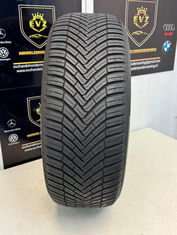 1 stuk 235/55R18 V XL Continental All-Seasons Contact band, 18 inch, Gebruikt, 235 mm, All Season