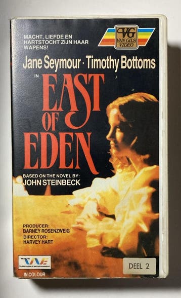 EAST OF EDEN (1981) (DEEL 2) (EX RENTAL) (VHS), Verzenden, Gebruikt