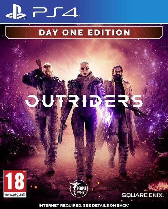 Outriders - Day One Edition - PS4, Spelcomputers en Games, Games | Sony PlayStation 4, Verzenden
