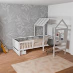 Kinderbed Yari - Incl. Tafel en Lade - Wit, Verzenden, Nieuw