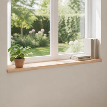 vidaXL Raamkozijnen 2 st Naturel 140 x 30 x 2 cm Massief, Verzenden, Nieuw