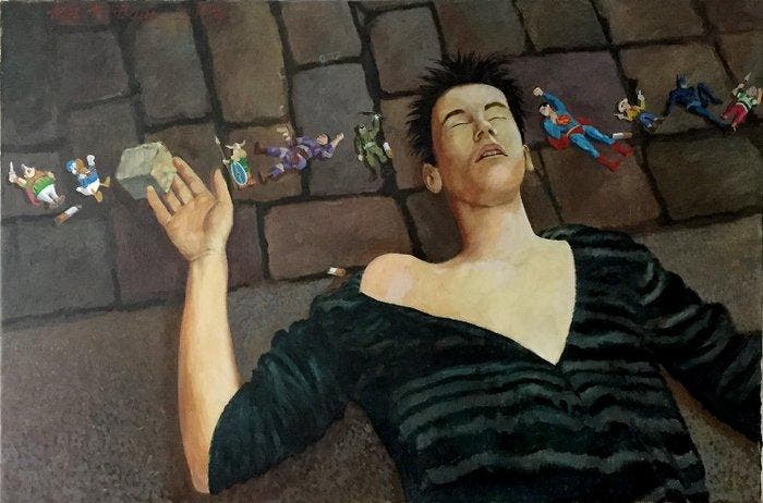 Will McBride (1931-2015) - Max, Antiek en Kunst, Kunst | Schilderijen | Modern