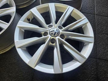 Vw TIGUAN lm velgen 17 inch, Gebruikt, Velg(en), 17 inch, Ophalen of Verzenden