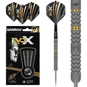 Winmau Michael Van Gerwen EVO 22,5 gram (Dart Pijlen), Sport en Fitness, Darts, Ophalen of Verzenden, Nieuw, Pijlen