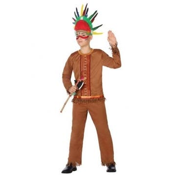 Indianen kostuum voor jongens - Indianen kleding, Kinderen en Baby's, Ophalen of Verzenden, Nieuw