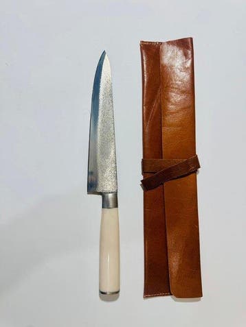 Hekito - Keukenmes - Carving knife - Exclusief vintage