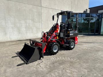 Veiling: Kniklader Wolf MINI750 Diesel 2026, Ophalen, Wiellader of Shovel