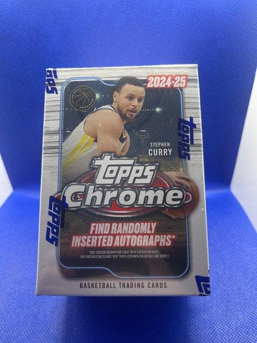 2024/25 Topps Chrome NBA - 1 Sealed box - Excellent (EX), Verzamelen, Stickers