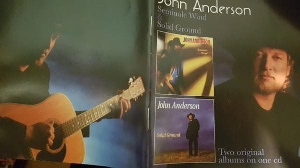 cd - John Anderson - Seminole Wind &amp; Solid Ground, Cd's en Dvd's, Cd's | Overige Cd's, Zo goed als nieuw, Verzenden