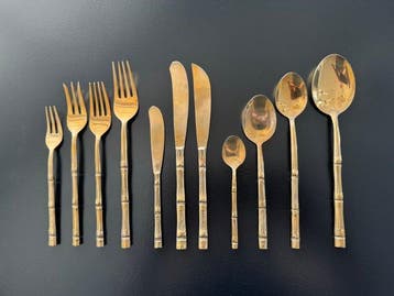 kb Kings Bee - Bestekset voor 12 personen (143) - Legering