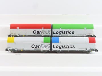 Fleischmann N - 837404K/837401K - Modeltrein goederenwagon, Nieuw