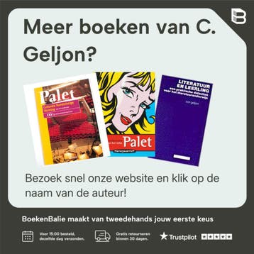 Palet CKV 1 havo/vwo Informatieboek 9789006480023 C. Geljon, Verzenden, Gelezen, C. Geljon