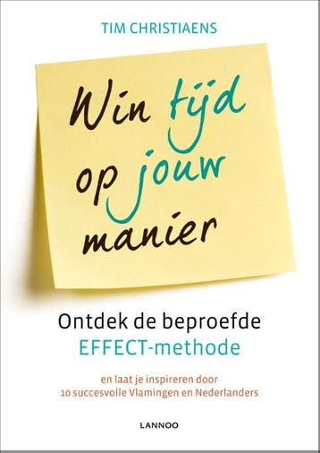 Win tijd op jouw manier - Tim Christiaens 9789020995978, Verzenden, Zo goed als nieuw, Tim Christiaens