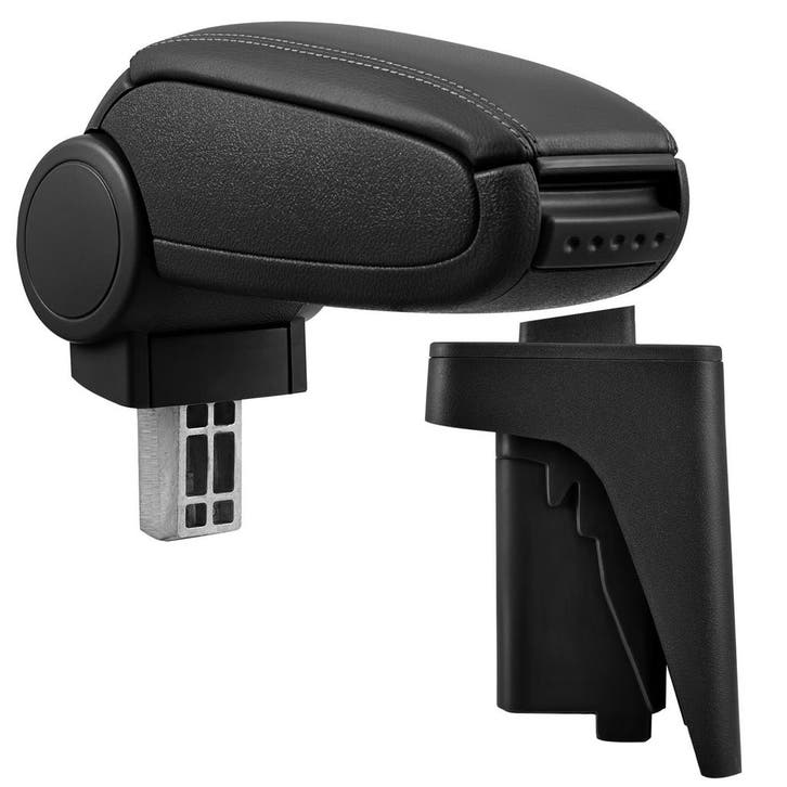 Armsteun voor Audi A3 S3 8P 2004-10 kunstleer zwart, Auto diversen, Auto-accessoires, Verzenden