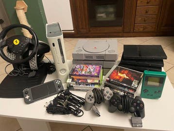 Sony - Playstation 1 (PS1) - Lotto retro gaming composto da, Nieuw