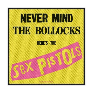 Sex Pistols Never Mind the Bollocks patch officiële merch, Verzamelen, Ophalen of Verzenden, Nieuw, Kleding