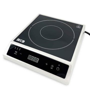 HCB Inductie kookplaat - 2,7 kW - 230V - RVS, Verzenden, Nieuw in verpakking