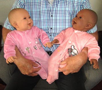 Levensechte babypop en reborn baby Llorens echte baby poppen, Verzamelen, Ophalen of Verzenden, Nieuw, Babypop, Levensecht of Reborn