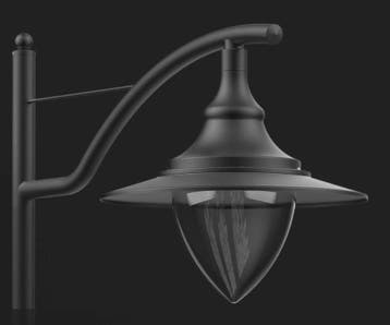 ROSA OW 2 LED 96W > 144W LED armatuur voor straat en par..., Nieuw