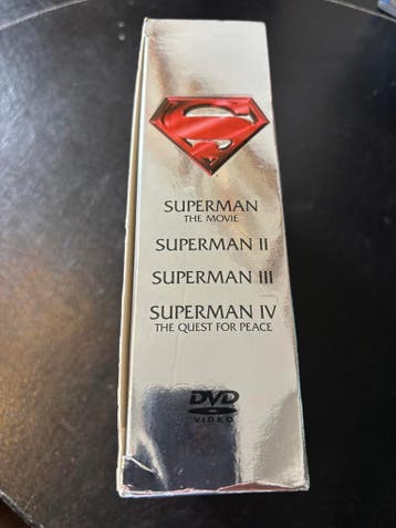 The complete Superman collection 4DVD box - Gesigneerd!, Ophalen of Verzenden, Nieuw, Film, Gebruiksvoorwerp