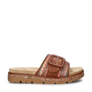 Marco Tozzi slippers voor dames in het Beige, Slippers, Verzenden, Beige, Marco Tozzi