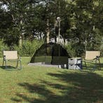 vidaXL Tent met dak met opslag Grijs en zwart 236 x 108 x, Verzenden, Nieuw, Tot en met 2