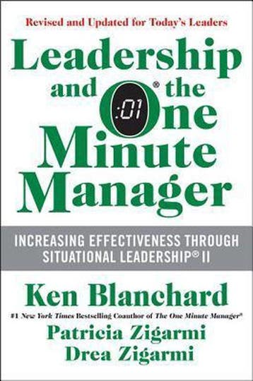 9780062309440 Leadership  The One Minute Manager, Verzenden, Zo goed als nieuw, Ken Blanchard