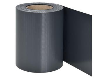Veiling - PVC Privacystrips - 1 stuk - Antraciet, Gebruikt