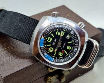 Relay - Double Crown- [Parrenin/HP 1641D] - 17 Jewels -, Nieuw