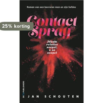 Contactspray - Jan Schouten 9789462961869, Verzenden, Zo goed als nieuw, Jan Schouten