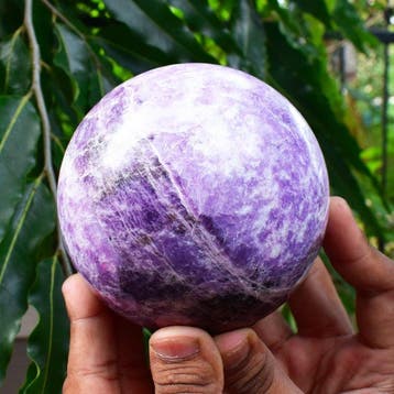 Beeld, No Reserve - Big Genuine Lepidolite Crystal Healing