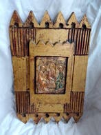 Icoon - Drie-eenheid - 22 × 38 cm - Hout
