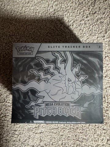 Pokémon - 1 Elite trainer box - Mega Evolution Pitch Black, Nieuw