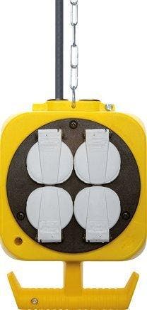 Contactdoos Met 8 Schuko 230 V/16A Stopcontacten, Verzenden, Nieuw