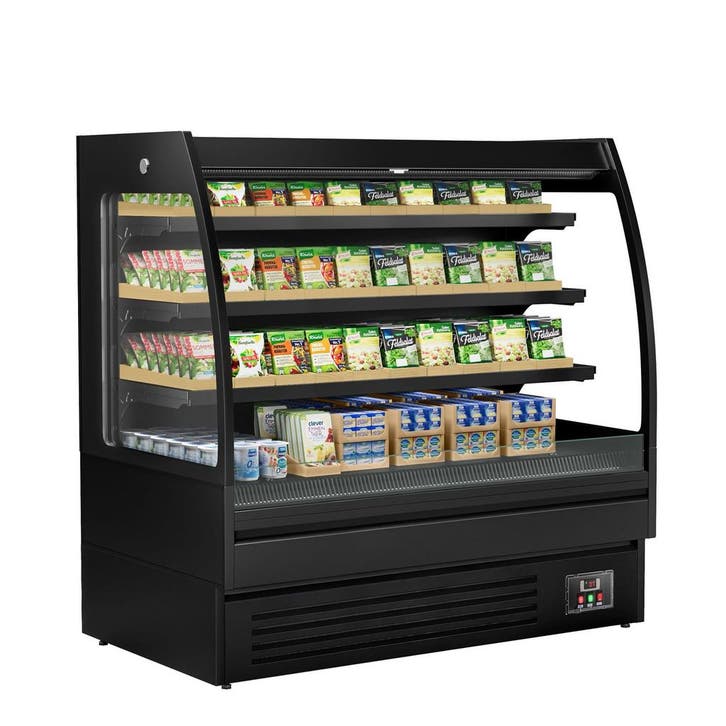 GGM Gastro | Supermarkt-wandkoelmeubel - 1500mm - 480 liter, Witgoed en Apparatuur, Koelkasten en IJskasten, Verzenden