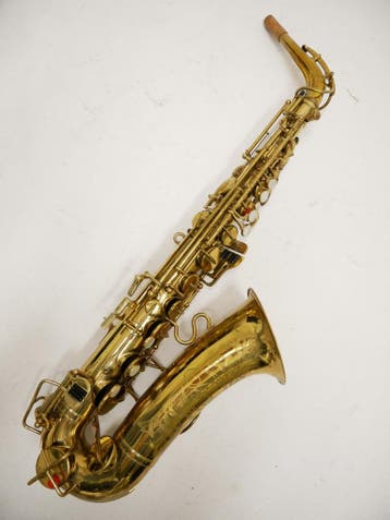 Gebruikte Altsaxofoon Selmer model Signet, Ophalen of Verzenden, Gebruikt