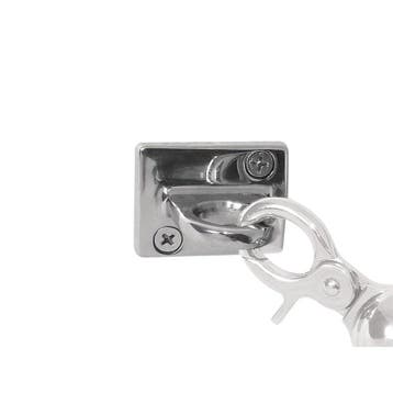 Muurhaak Zink | 3,7(h) x 4,9(b)cm Bolero, Verzenden, Nieuw in verpakking