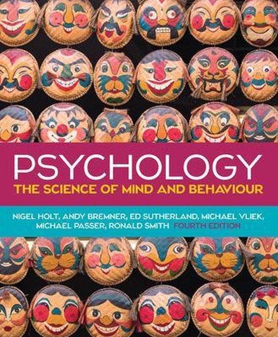 Boek Psychology: The Science of Mind and Behaviour, 4e 97800, Boeken, Overige Boeken, Zo goed als nieuw, Verzenden