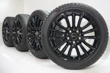 Mini Clubman F54 519 17 inch velgen Pirelli Runflat Winterba, Auto-onderdelen, Gebruikt, Velg(en), 17 inch, Winterbanden