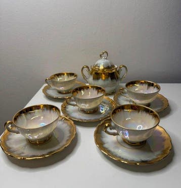 Koffieservies (11) - Porselein