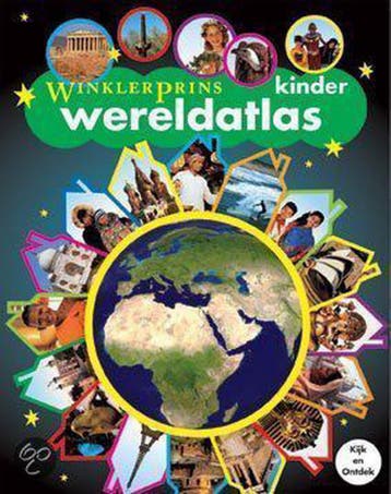 Winkler Prins kinder wereldatlas / Kijk en ontdek, Boeken, Verzenden, Gelezen, Anita Ganeri