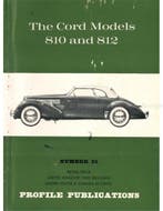 THE CORD MODELS 810 AND 812 (PROFILE PUBLICATIONS 35), Nieuw, Author